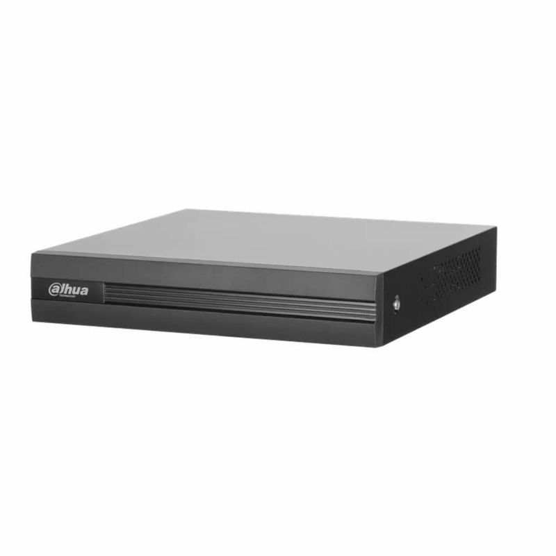 DAHUA - XVR 4 canales con SMD graba en 5M-N visualiza en 5M soporta 1 HDD hasta 16TB