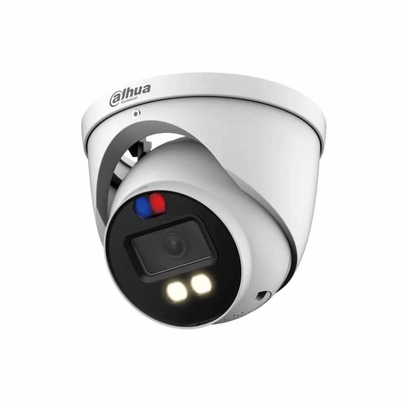 DAHUA - Cámara HDCVI eyeball Dahua 2MP lente fijo 28mm Active deterrence dob