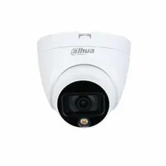 DAHUA - Camara HDCVI 5MP full color iluminacion 20m audio incorporado len