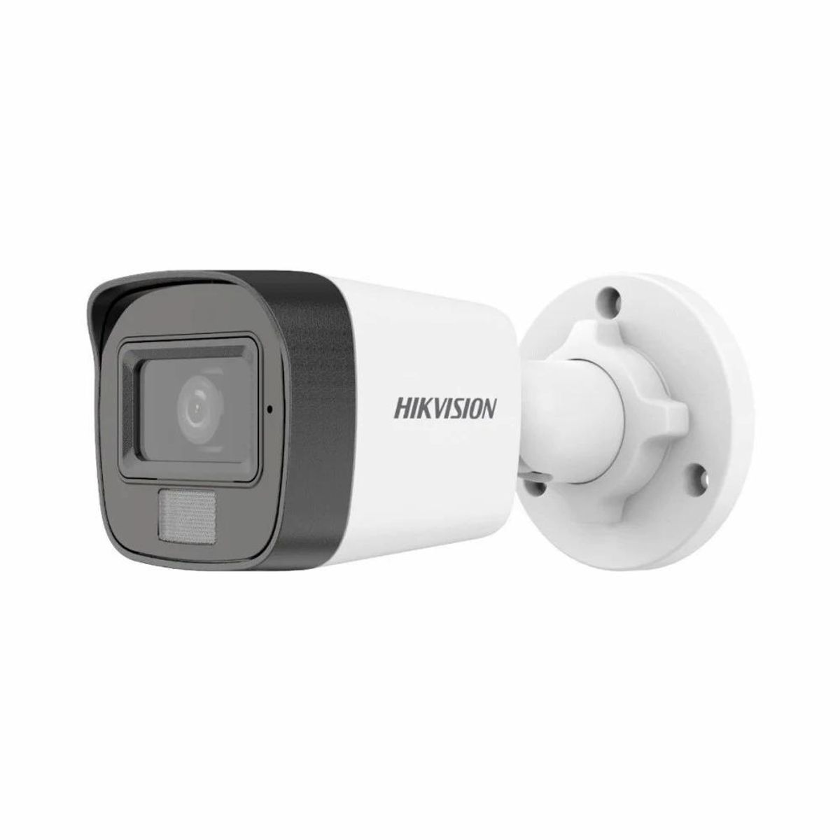 HIKVISION - Camara TVI 2MP IR25M Luz Blanca Y Audio 28mm Hikvision