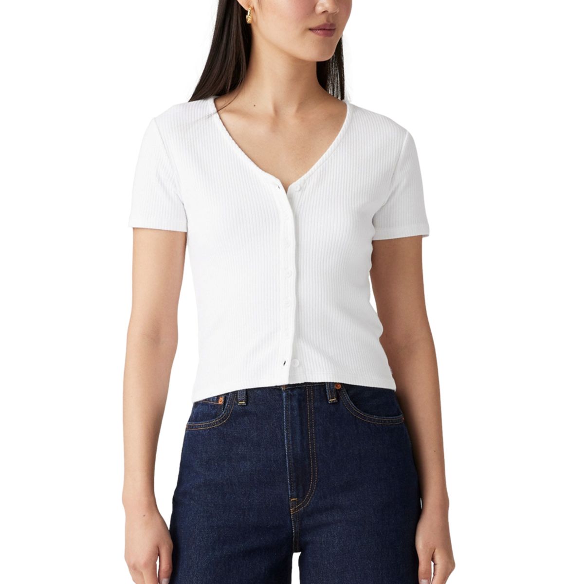 LEVIS - Polera Mujer Darlene Blanco Levis