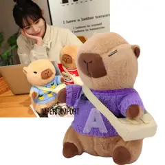 GENERICO - Peluche Capibara para Bebés - Juguete Suave y Divertido