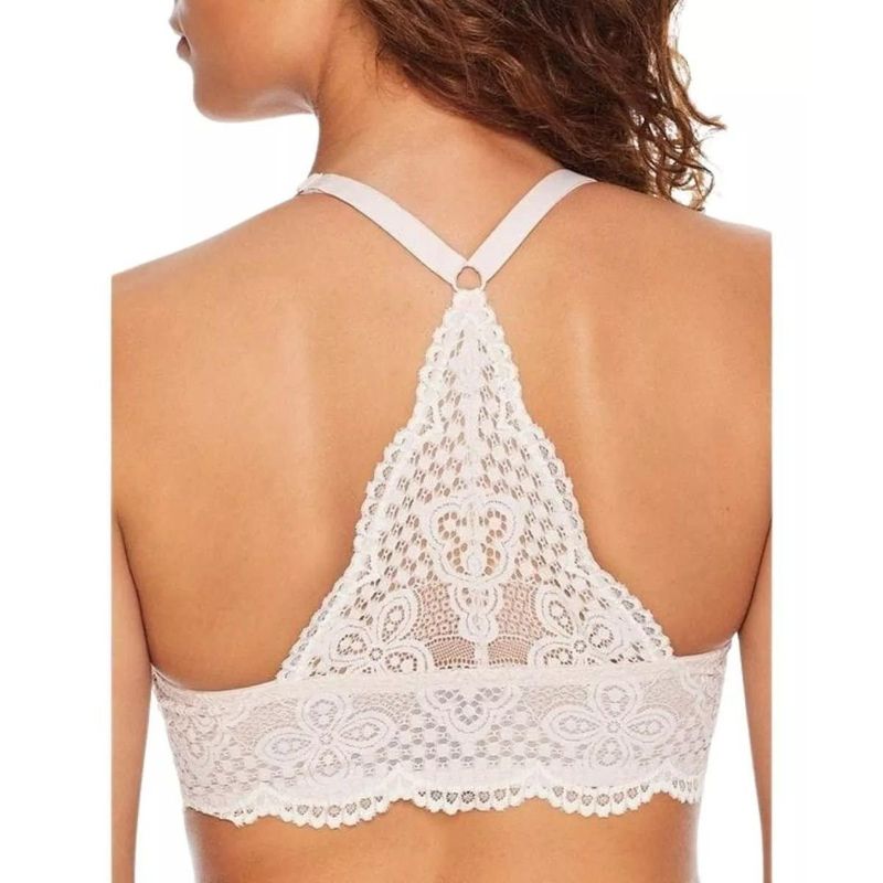 MPROPIA - Bralette Top Elasticado Mujer Sostén Peto Sujetador Encaje 606