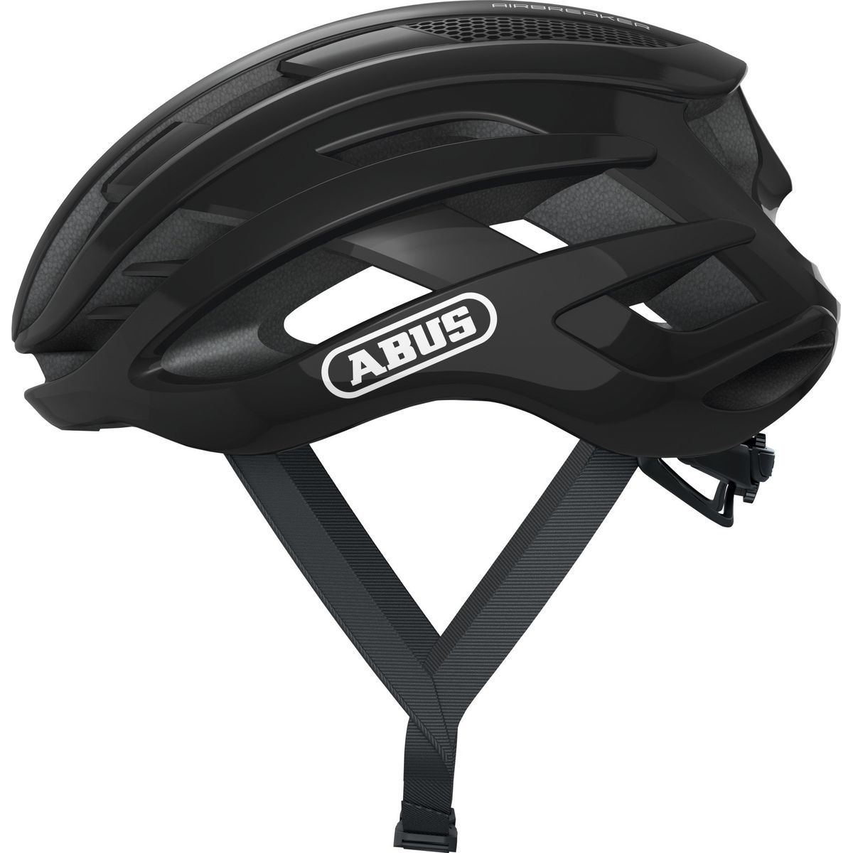 ABUS - Casco Bicicleta Airbreaker Negro Brillante Talla L 59-61cm
