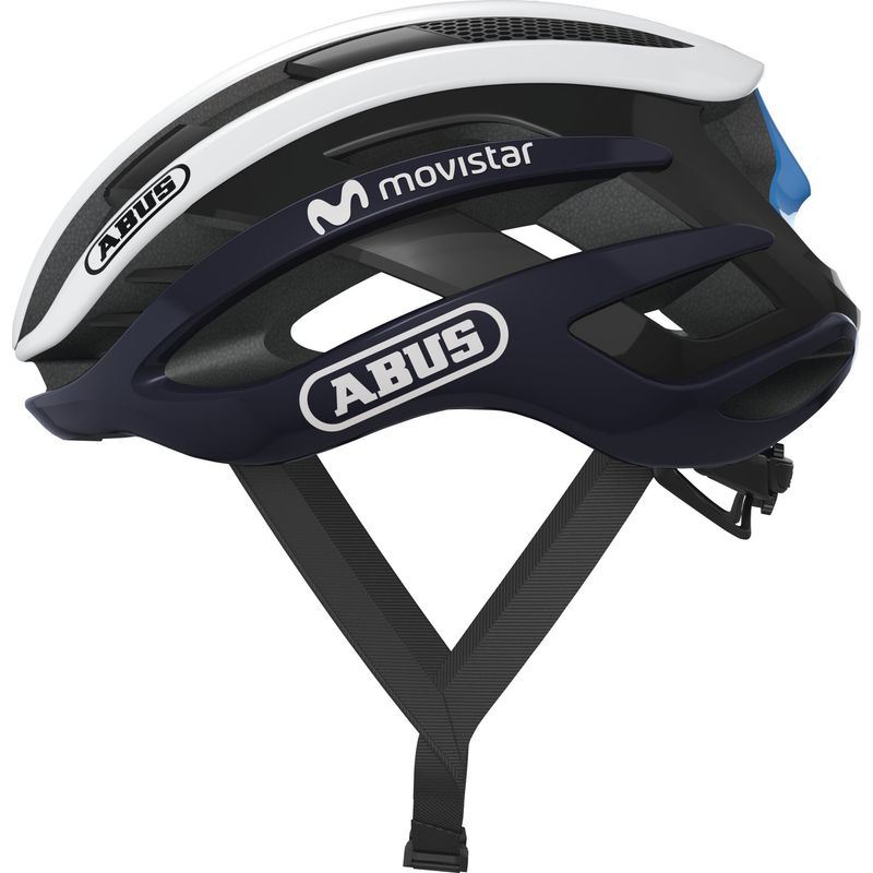 ABUS - Casco Bicicleta Airbreaker Movistar Team 20 Talla S 51-55cm