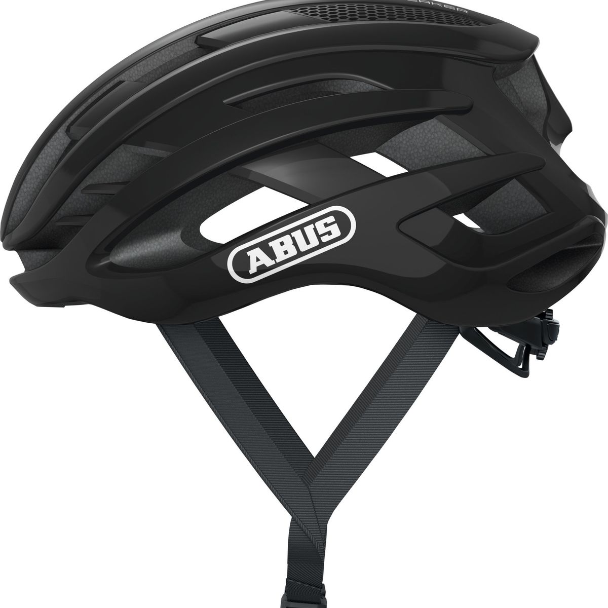 ABUS - Casco Bicicleta Airbreaker Negro Brillante Talla S 51-55cm