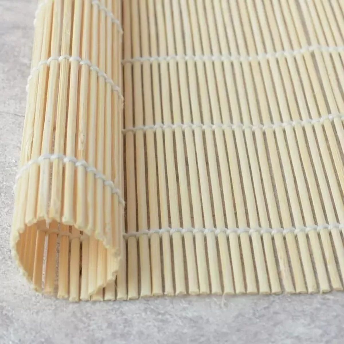 Pack 12 Esterilla Redonda Bambú Para Sushi De 24x24cm., marca GENERICO - Foto 2