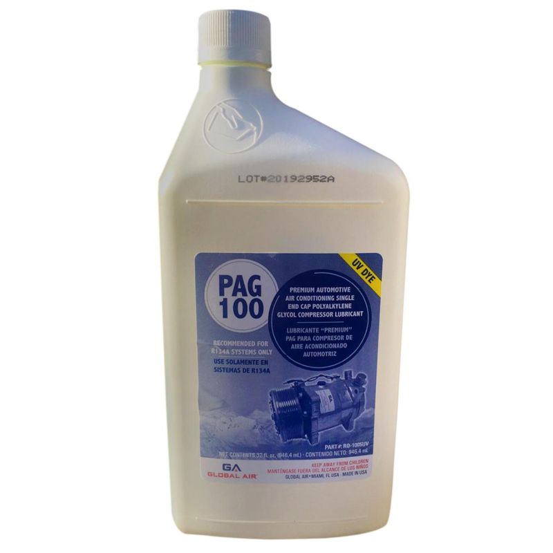 GENERICO - ACEITE PAG 100 + UV DYE GLOBAL 1 LITRO