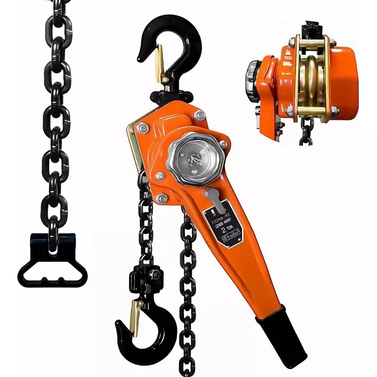 MUNDO MAGIA - Polipasto De Palanca Para 2 Toneladas 3 Metros Mango