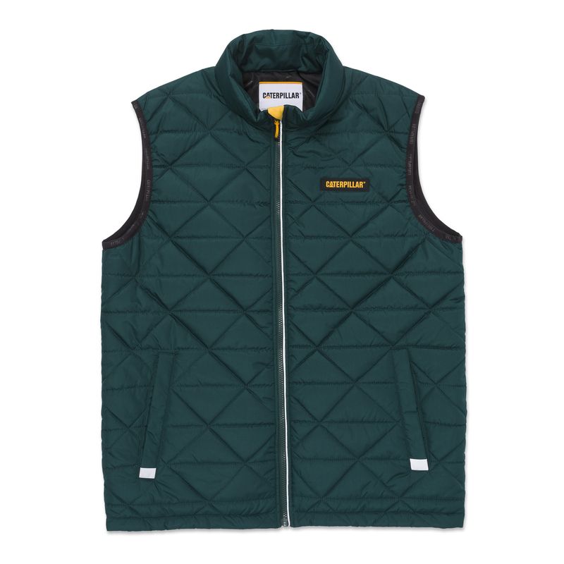 CAT - Chaqueta Sin Manga Hombre MW Ins Tri Qlt Vest Azul CAT