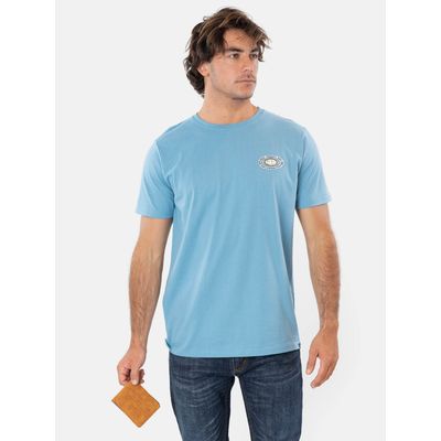Imagen 1 del producto Pack Polera Billetera Seraphic Celeste Hombre