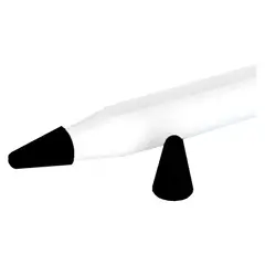 GENERICO - Protector De Punta Para Apple Pencil Silicona Negro