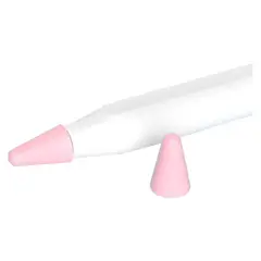 GENERICO - Protector De Punta Para Apple Pencil Silicona Rosado