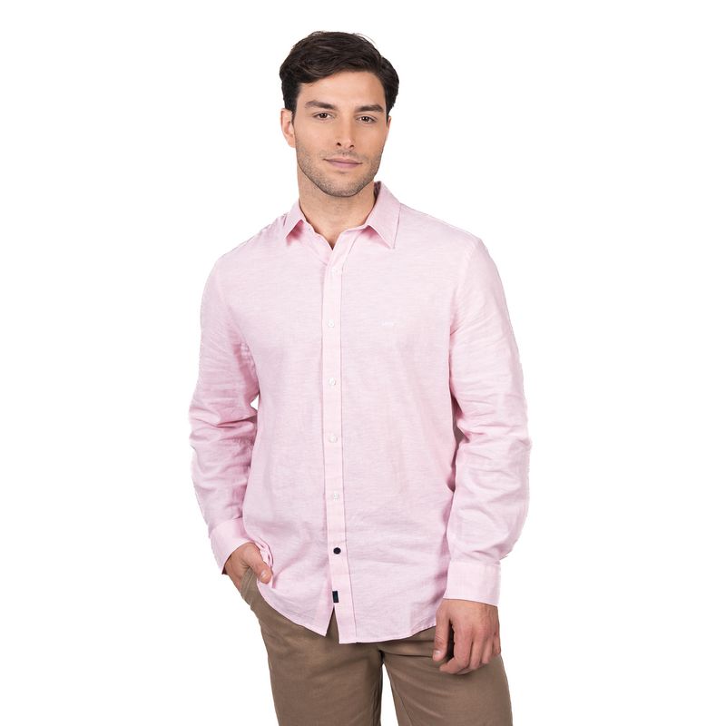 MCGREGOR - Camisa East Village Lino Regular Fit MCGREGOR