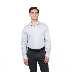 MCGREGOR - Camisa Hombre Manga Larga Williamsburg Jacquard Comfort Fit