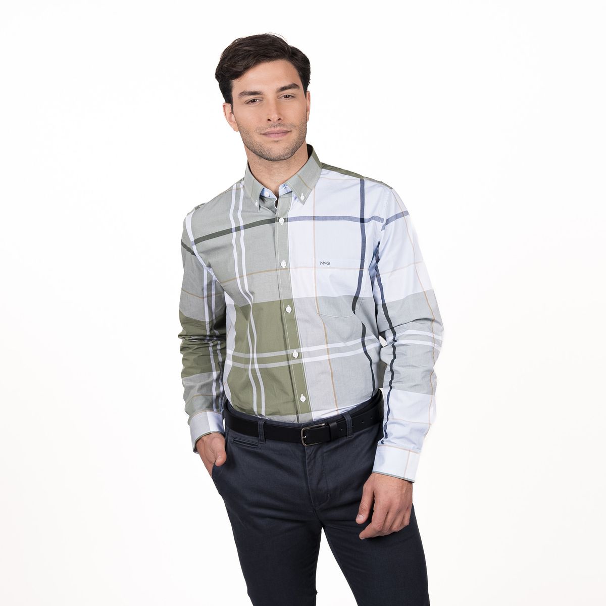 MCGREGOR - Camisa Queens Escocesa Regular Fit MCGREGOR