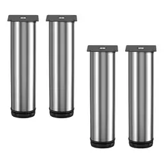 MUNDO MAGIA - Pack 4 Pata Regulable Para Mueble 50x250mm