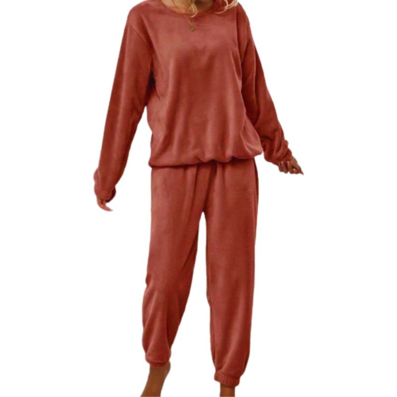 MPROPIA - Pijama Unisex Polar Invierno 2 Piezas Excelente Calidad Sin Gorro 5820