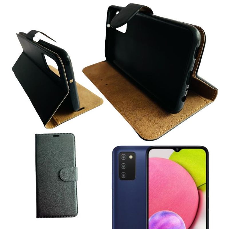 GENERICO - Carcasa Para Samsung A03s Flip Cover Agenda