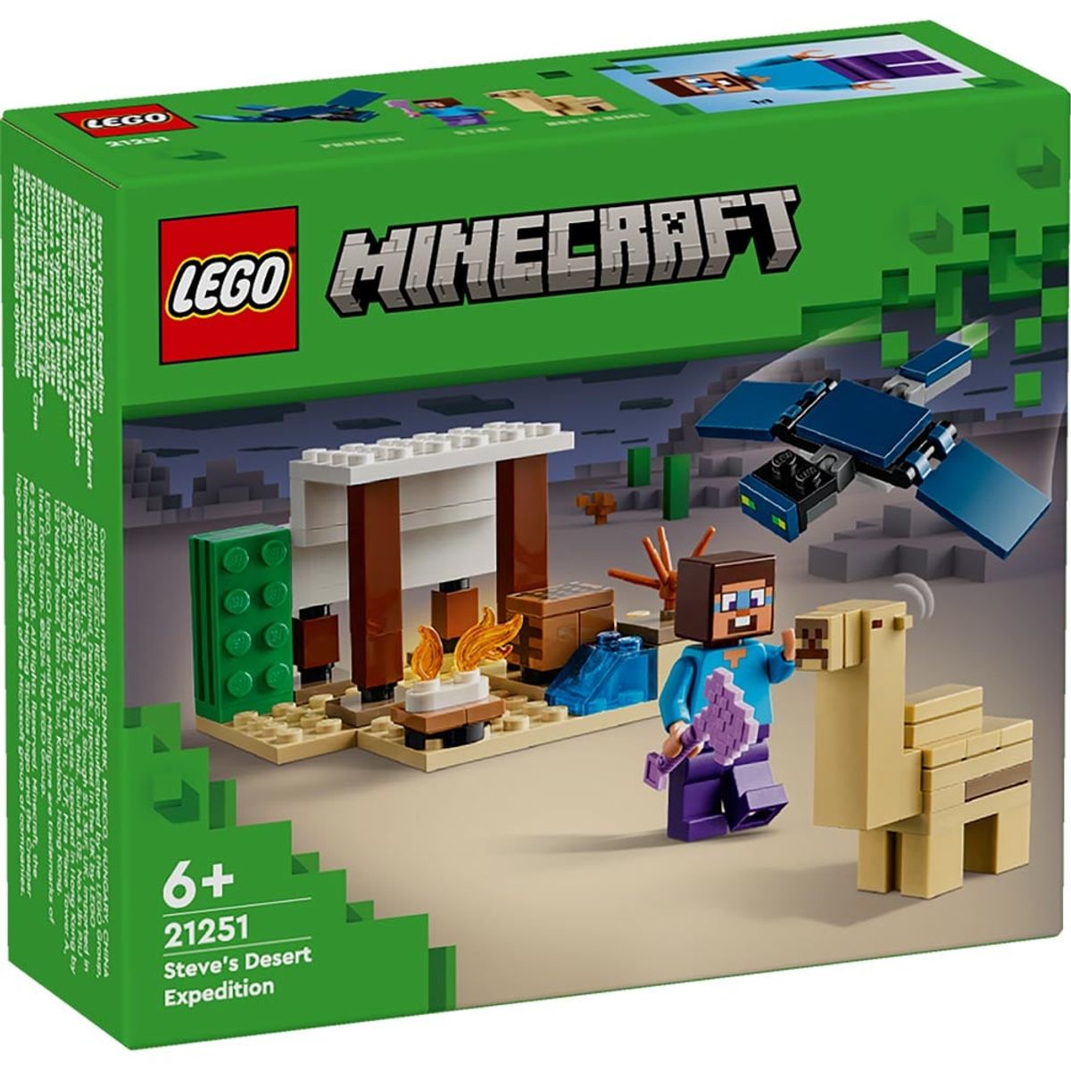 LEGO - LEGO Minecraft La Expedición de Steve al Desierto (21251)