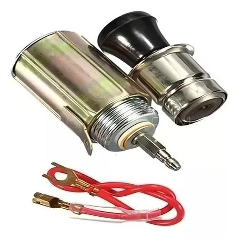 GENERICO - Botón Encendedor boton Auto 12v Universal