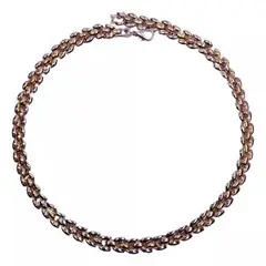 GENERICO - Collar Cadena Gargantilla De Acero Inoxidable Drd/pld Jfc09