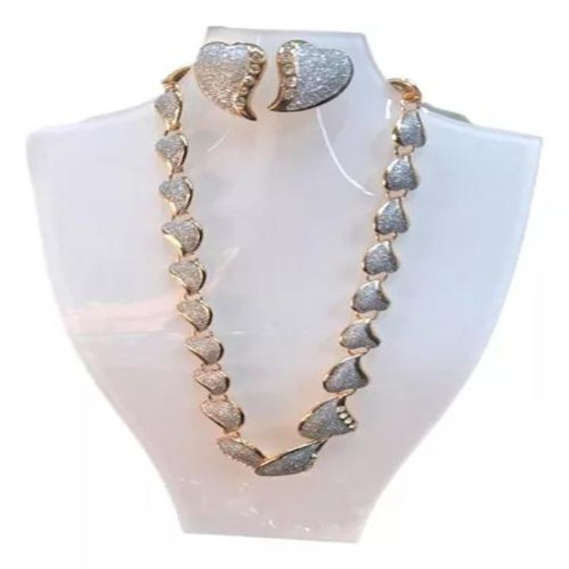 GENERICO - Elegante Conjunto Joyas Mujer Fantasia 4 Piezas Jf001
