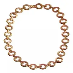 GENERICO - Collar Cadena Gargantilla De Acero Inoxidable Dorado Jfc08