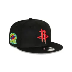 NEW ERA - Gorra 59fifty NBA Houston Rockets Side Patch Negro