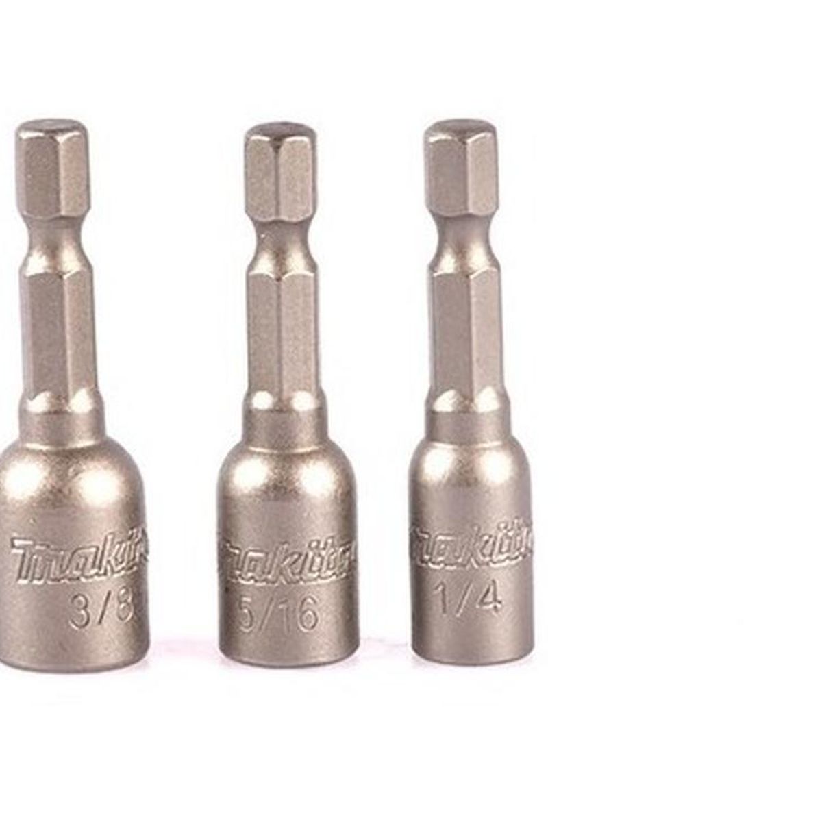 MAKITA - Set 3 Adaptador Magnético Makita B-38847 1/4' 5/16 3/8'
