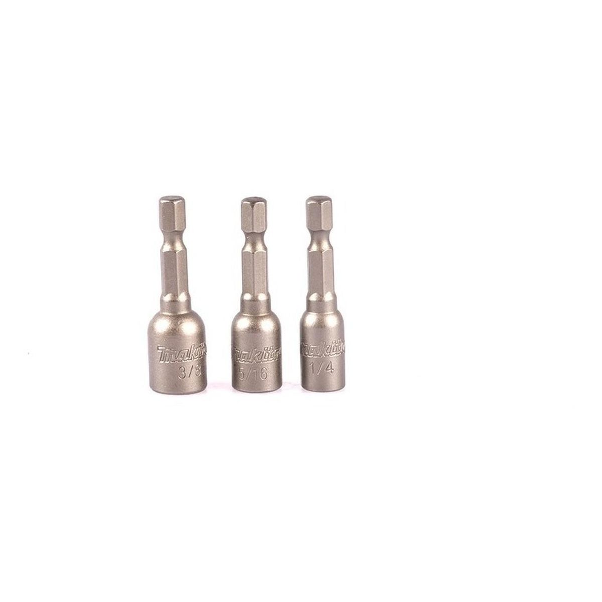 MAKITA - Set 3 Adaptador Magnético Makita B-38847 1/4' 5/16 3/8'