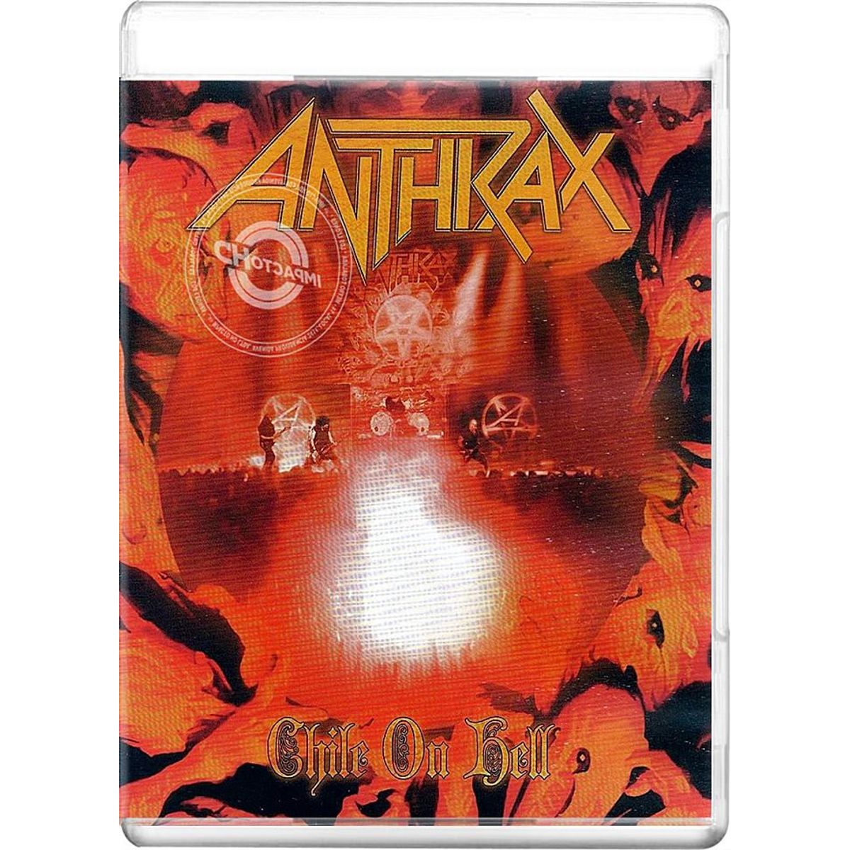 GENERICO - DVD - ANTHRAX CHILE ON HELL