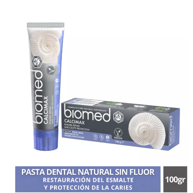 SPLAT - Pasta Dental Natural Biomed Calcimax 100Gr sin Fluor