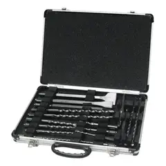 MAKITA - Set 17 Pzs Cinceles, Puntos y Brocas SDS-Plus -