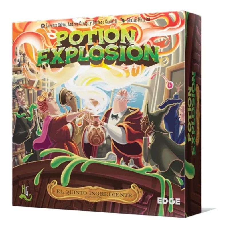ASMODEE - Potion Explosion: El Quinto Ingrediente  -Expansión -Español