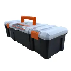 TACTIX - Caja Organizadora De Herramientas 12 Cn