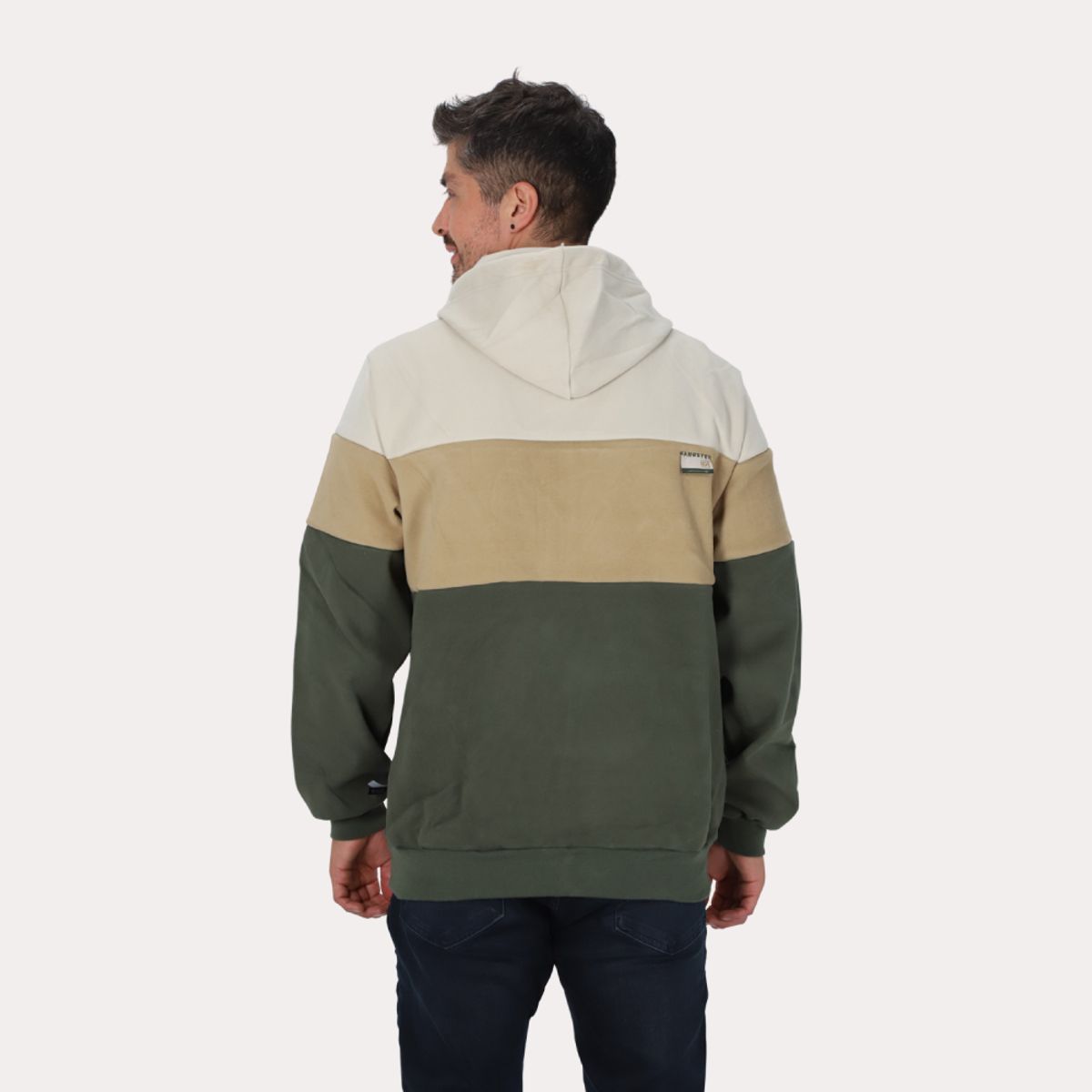 GANGSTER - Poleron Fullziper Peachy Verde Gangster