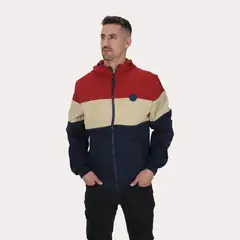 GANGSTER - Poleron Fullziper Peachy Azul