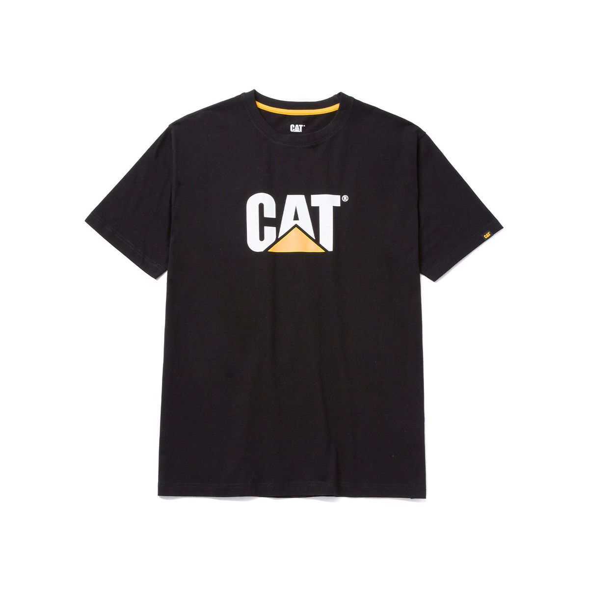CAT - Polera Manga Corta Hombre Tm Logo Tee Negro CAT