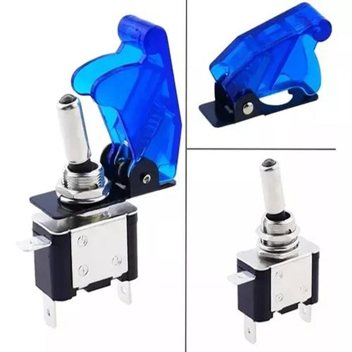 GENERICO - Switch Interruptor Palanca Auto Tuning Onoff Azul Nº30