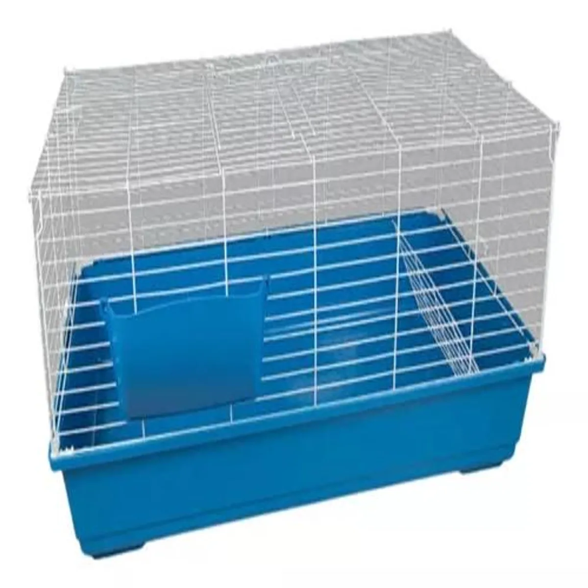 GENERICO - Jaula Grande Conejo Cuyes Hámster 2puertas 100x52x40cm 60100