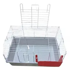 GENERICO - Jaula Cobaya Huron Raton Cuy Erizo Conejo Blanco R2406