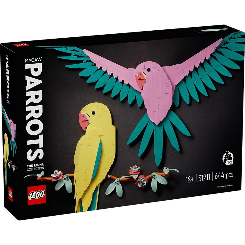 LEGO - Lego Art Colección Fauna: Guacamayos (31211)