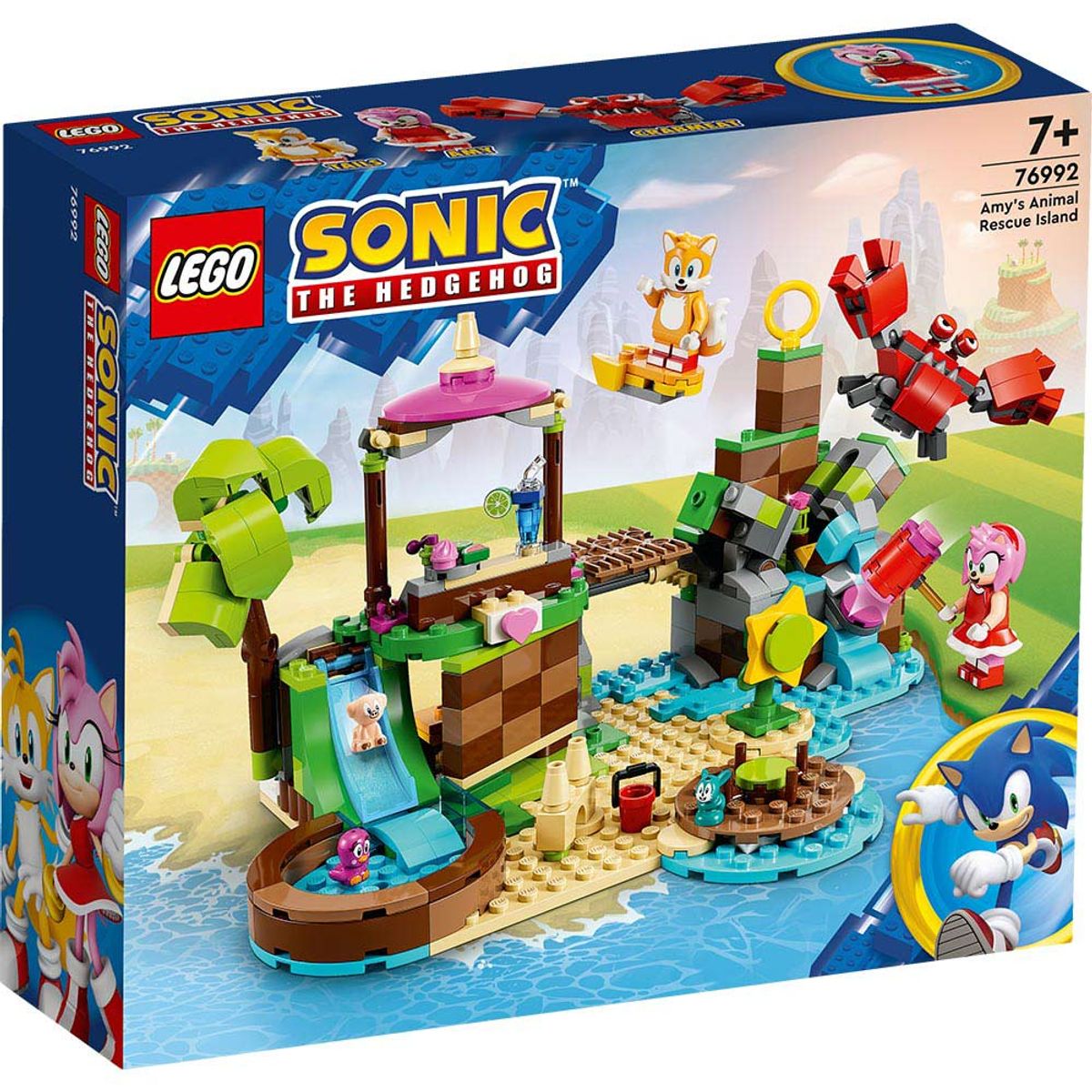 LEGO - Lego Sonic (76992) Isla De Rescate De Animales De Amy