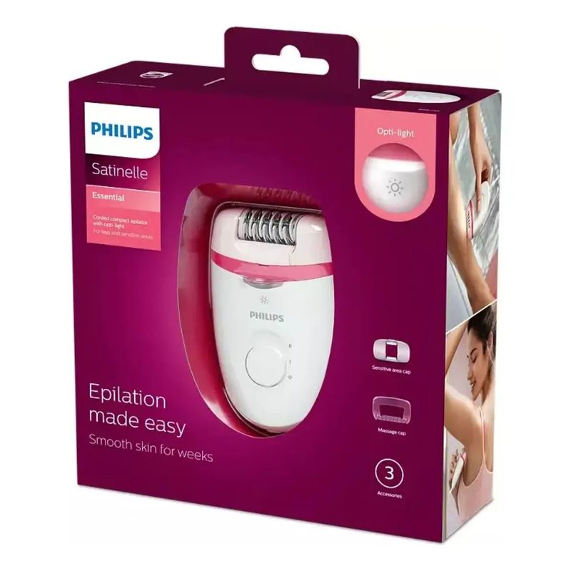 PHILIPS - Depiladora Satinelle Epilator 4000 BRE25500 Philips