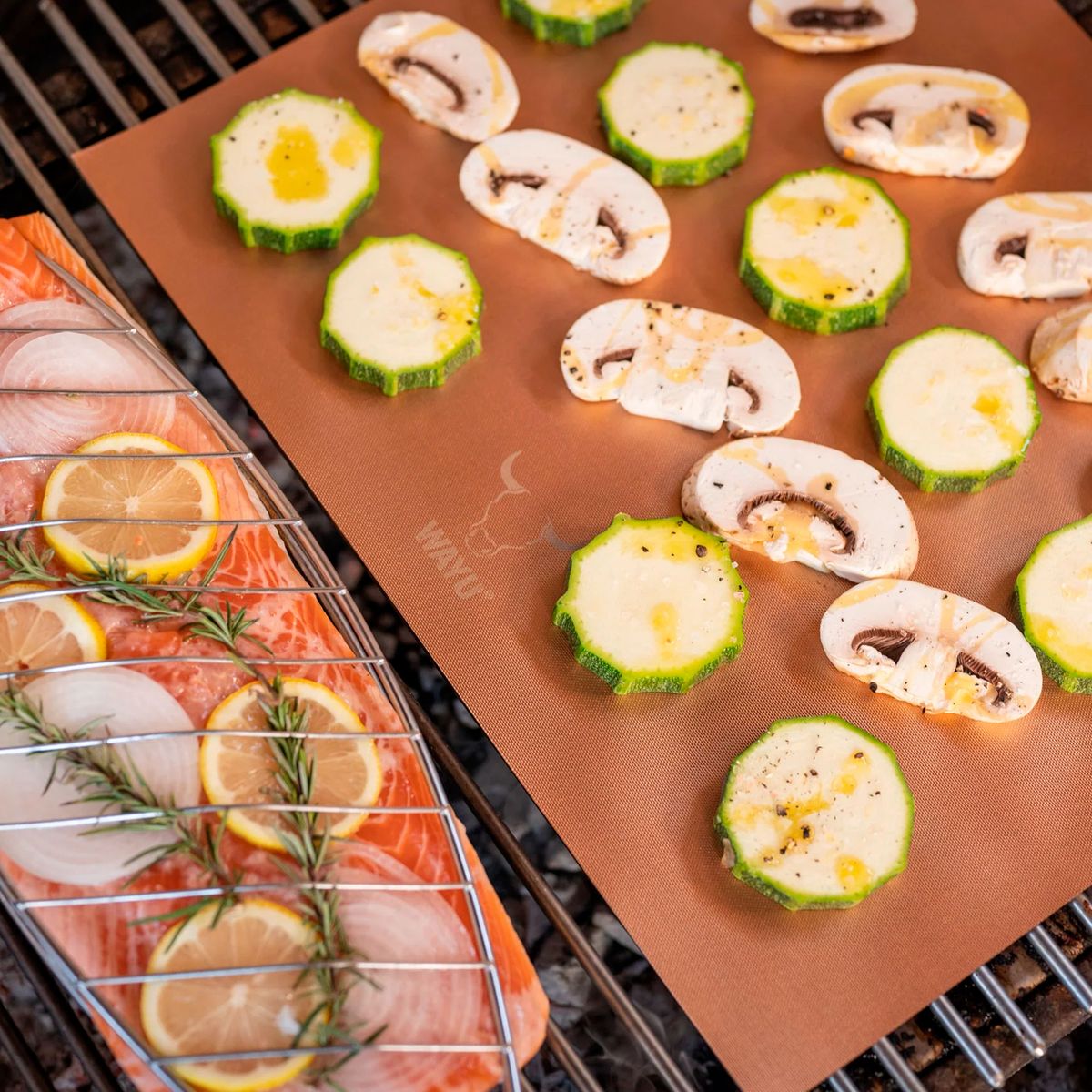 WAYU - Set 2 Piezas Bbq Mat Wayu