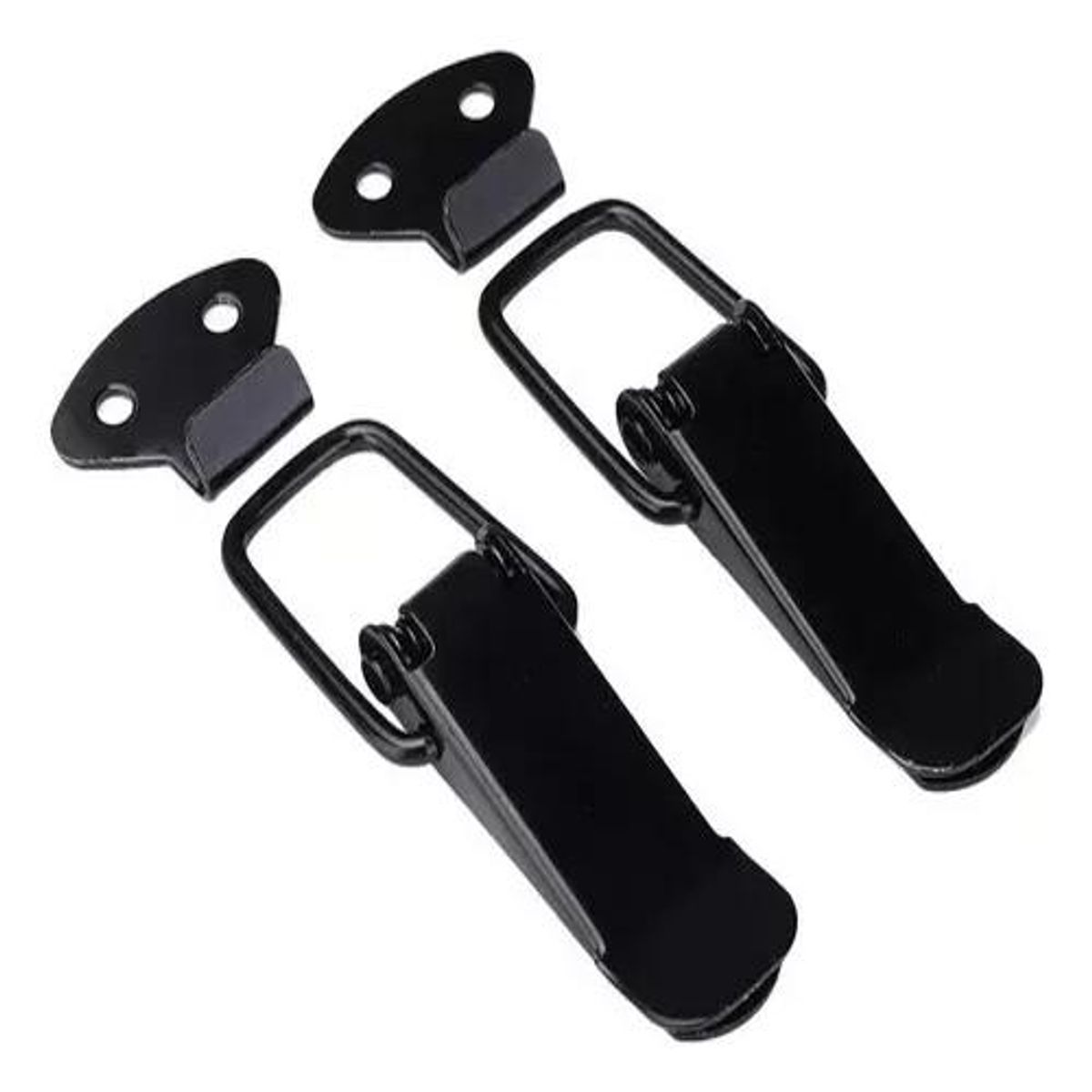 GENERICO - Clip Sujetador Parachoque X2 Metalico Auto Universal Pc0212