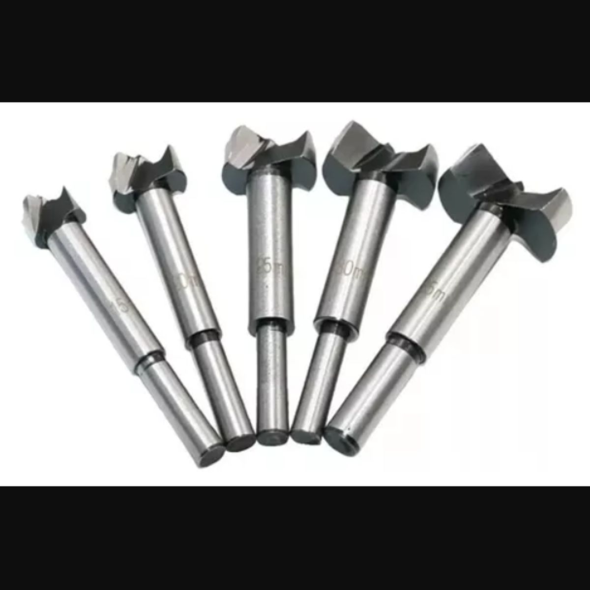 GENERICO - Set Juego De Brocas Fortsner Para Madera 5 Piezas Toolmak