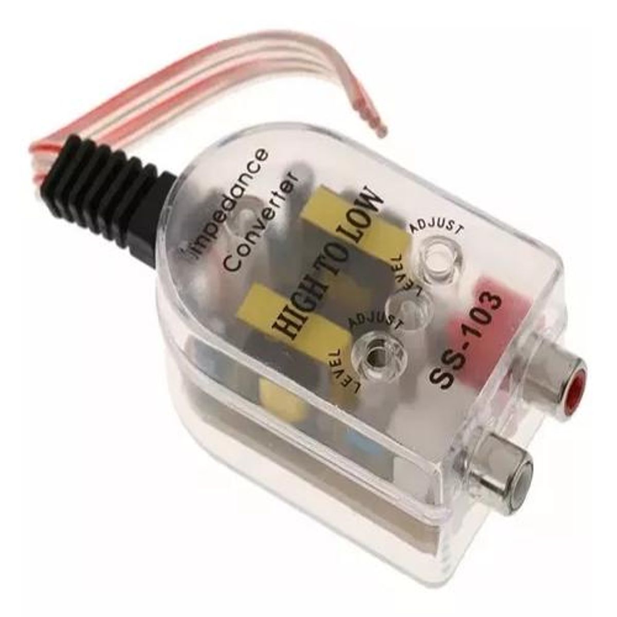 GENERICO - Conversor Impedancia Rca Radio Amplificador Auto Ss-103