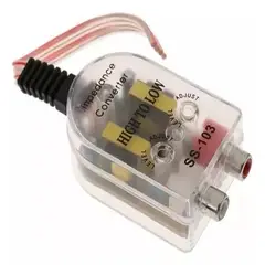 GENERICO - Conversor Impedancia Rca Radio Amplificador Auto Ss-103